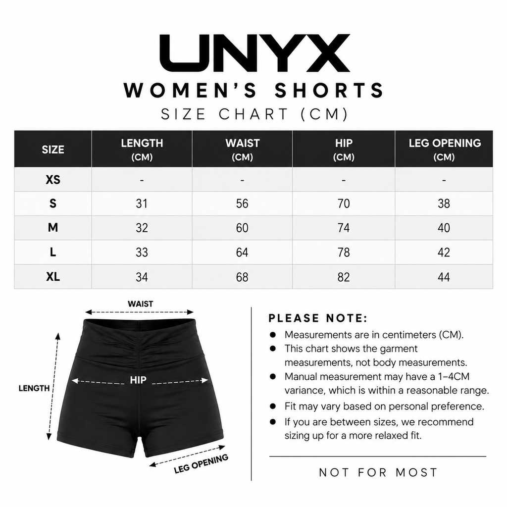 UNYX Women’s Sculpt Shorts