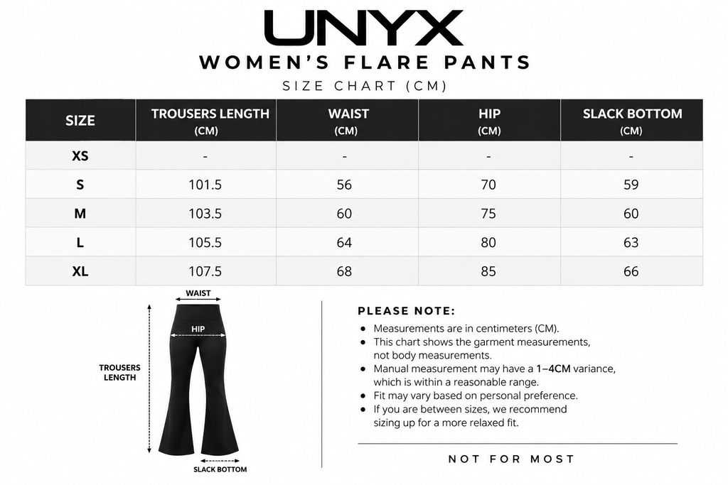 UNYX Women’s Flare Leggings