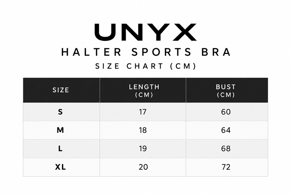 UNYX Halter Sport Bra